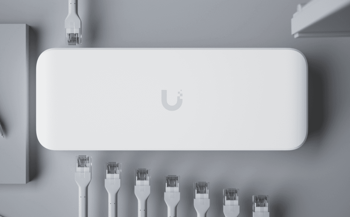 Maršrutizatorius 8 prievadų komutatorius Ubiquiti Unifi USW-Ultra-60W-EU aprašymas - Prekės nuotrauka
