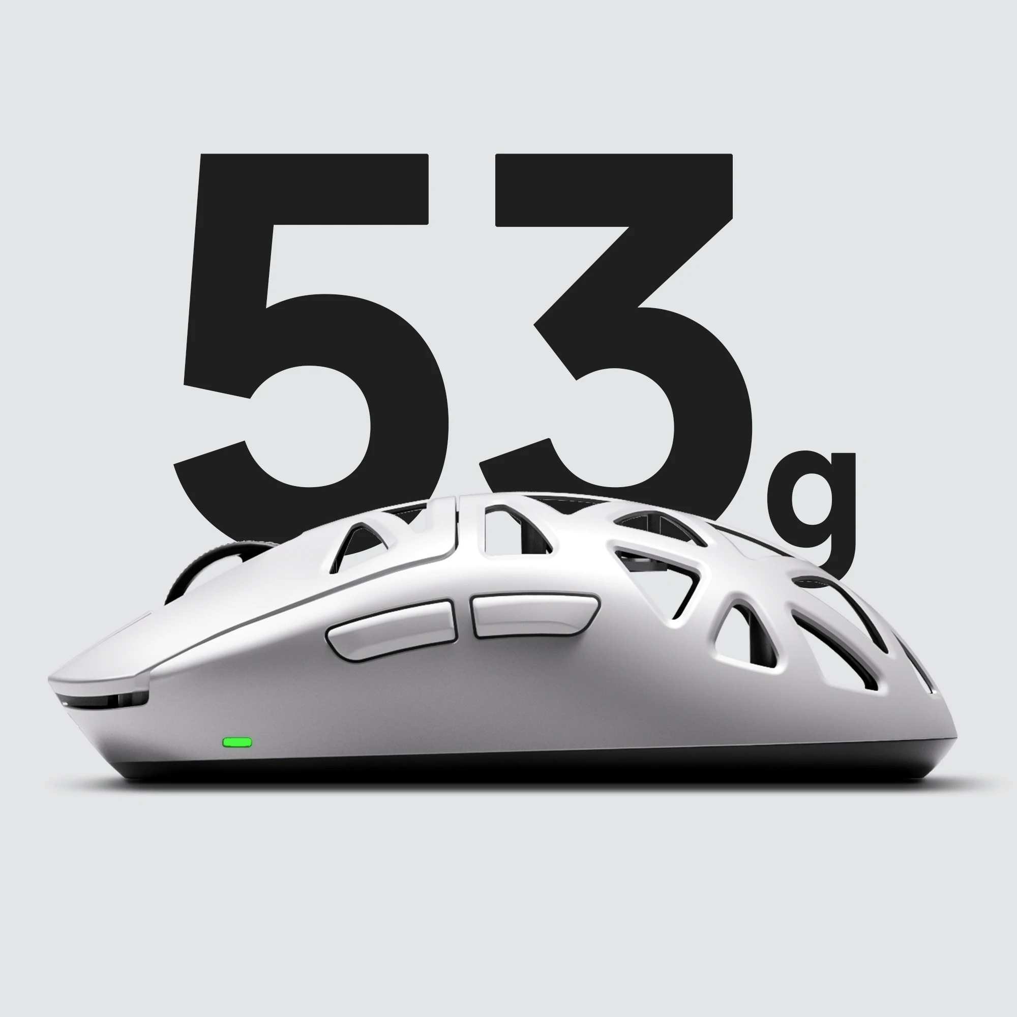 Bevielė Žaidimų Pelė MCHOSE A7X Ultra Magnesium Alloy (Balta) aprašymas - Prekės nuotrauka