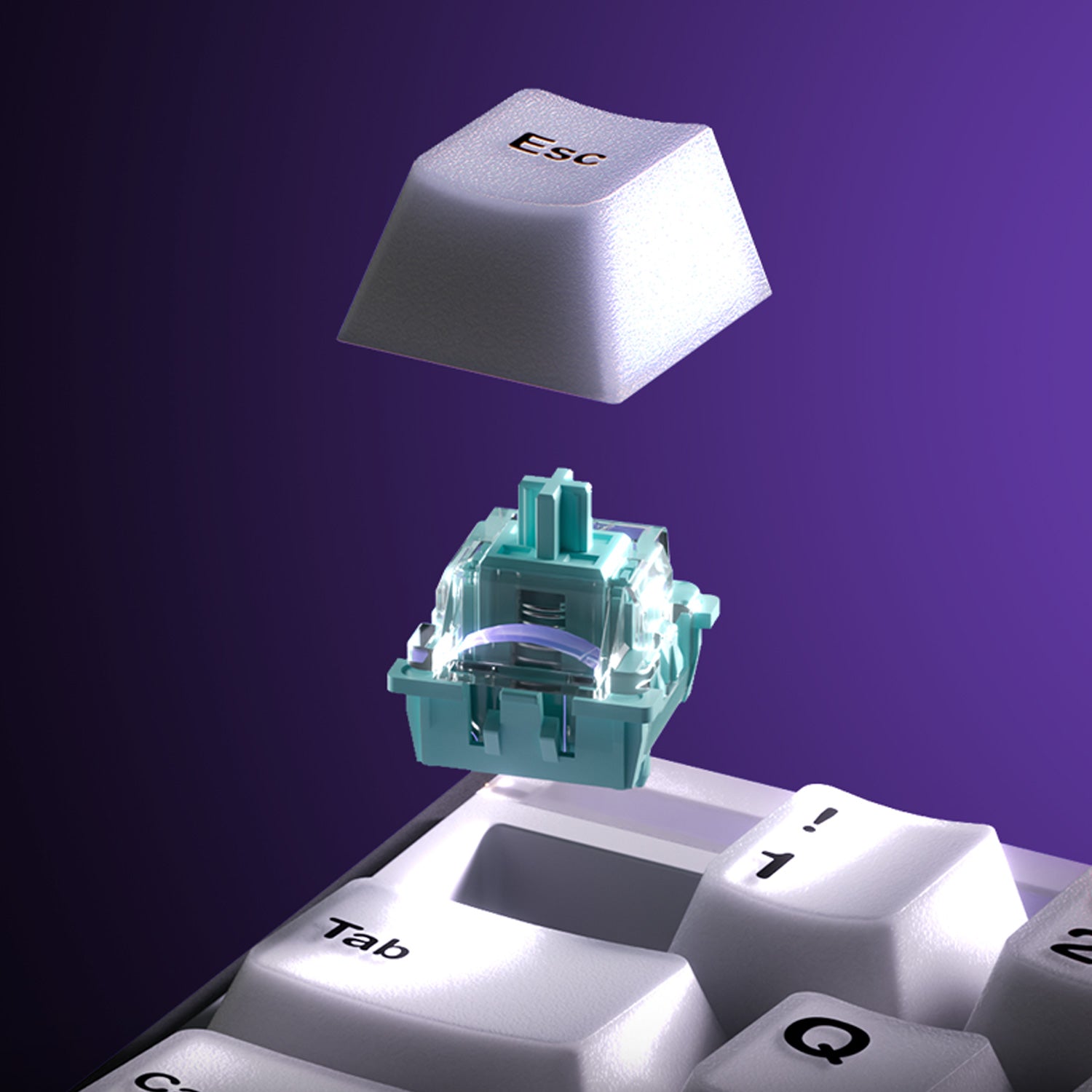 Klaviatūra AKKO Ray68 Magnetinė Hall Effect (Juoda) aprašymas - Prekės nuotrauka