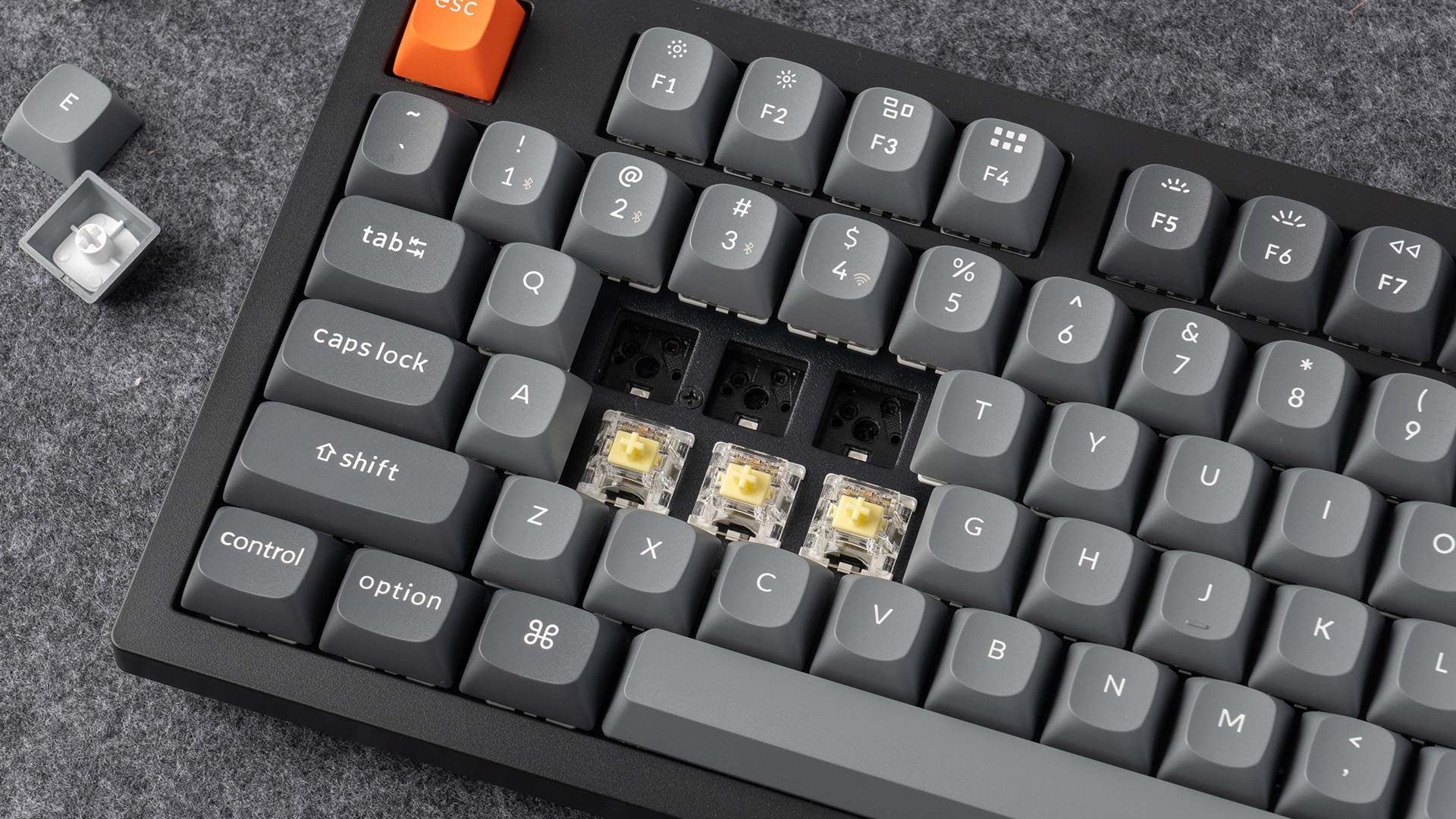 Klaviatūra Keychron K10 Max (Juoda) aprašymas - Prekės nuotrauka
