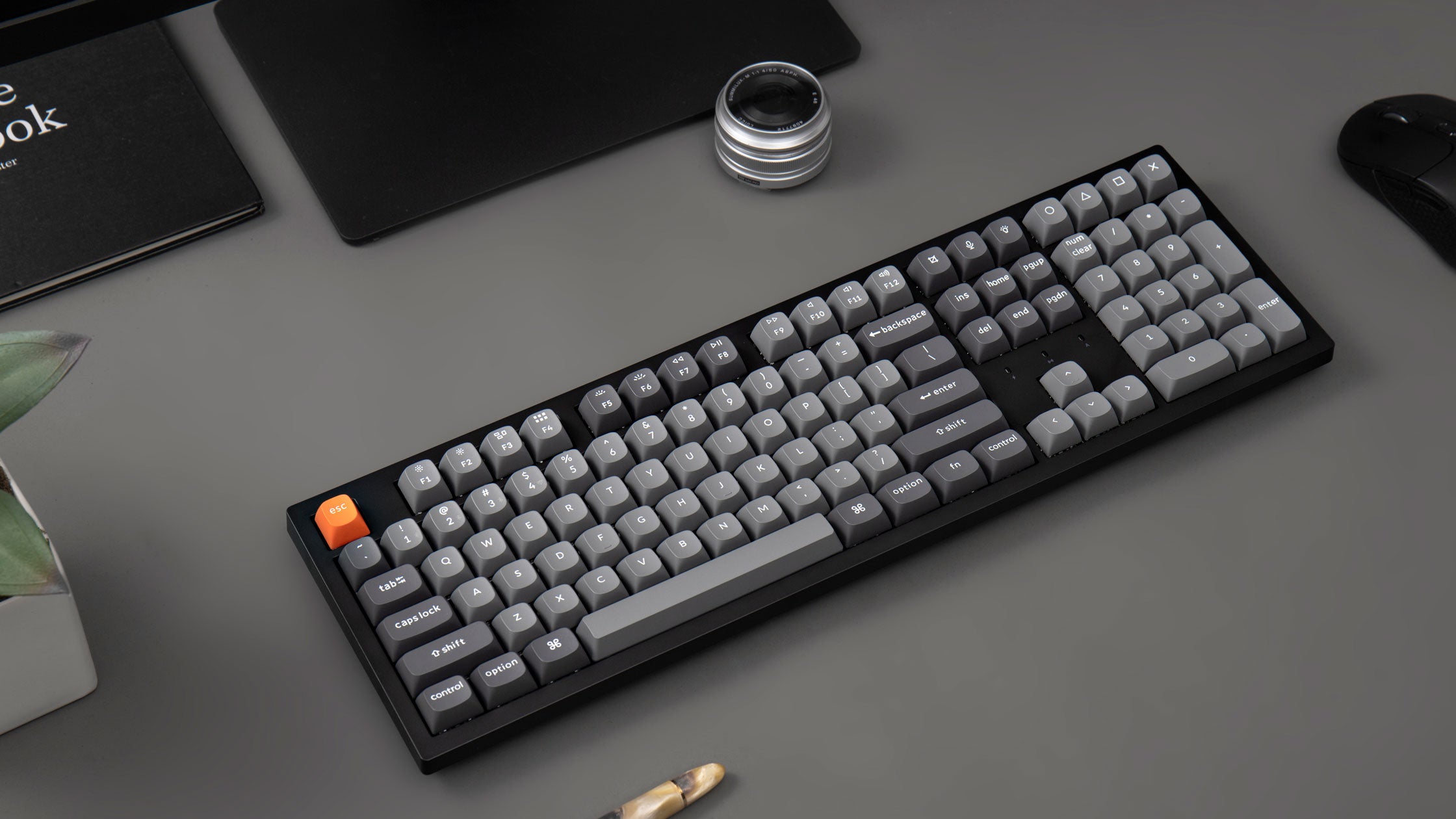 Klaviatūra Keychron K10 Max (Juoda) aprašymas - Prekės nuotrauka