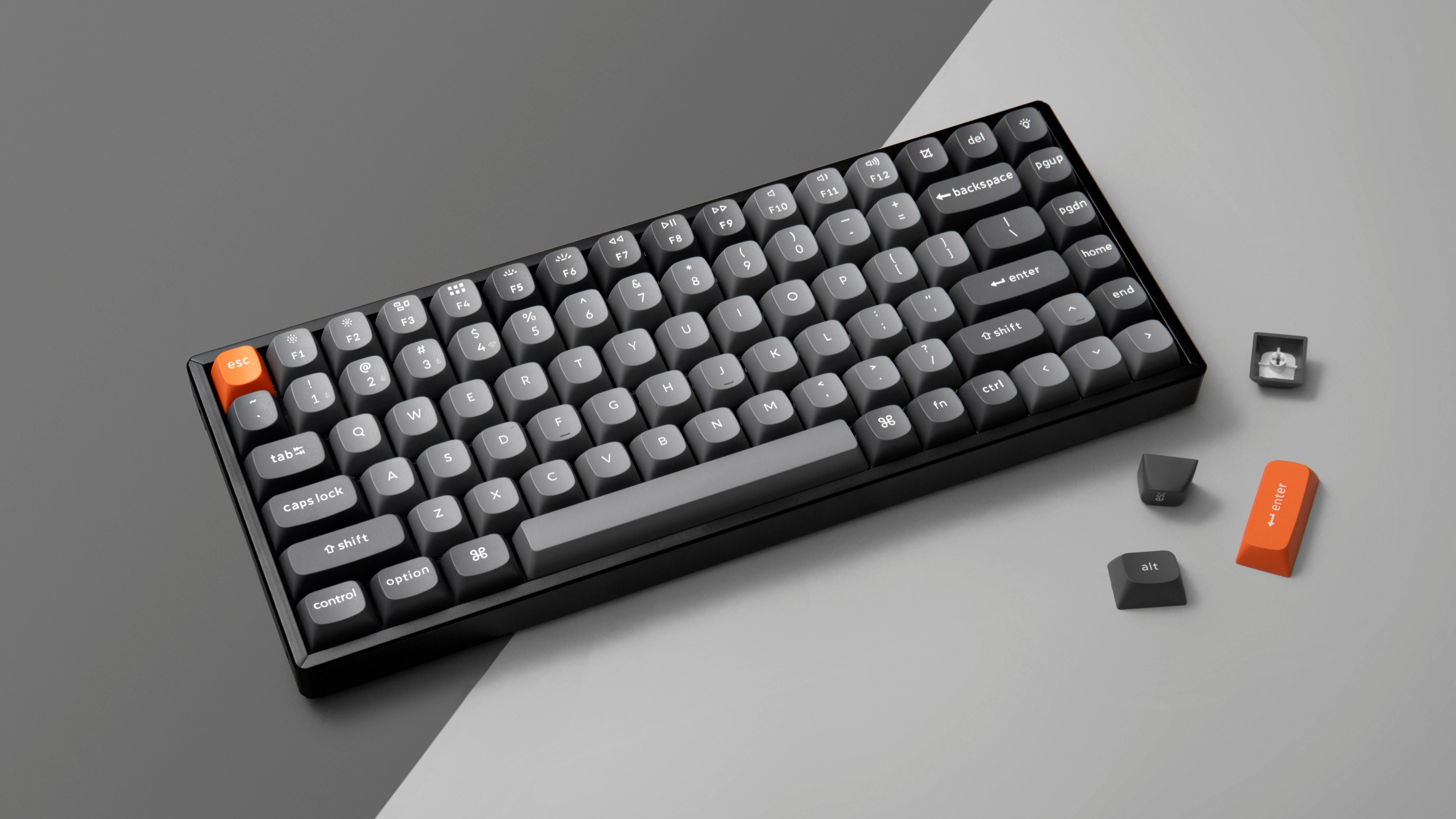 Klaviatūra Keychron K2 Max (Juoda) aprašymas - Prekės nuotrauka