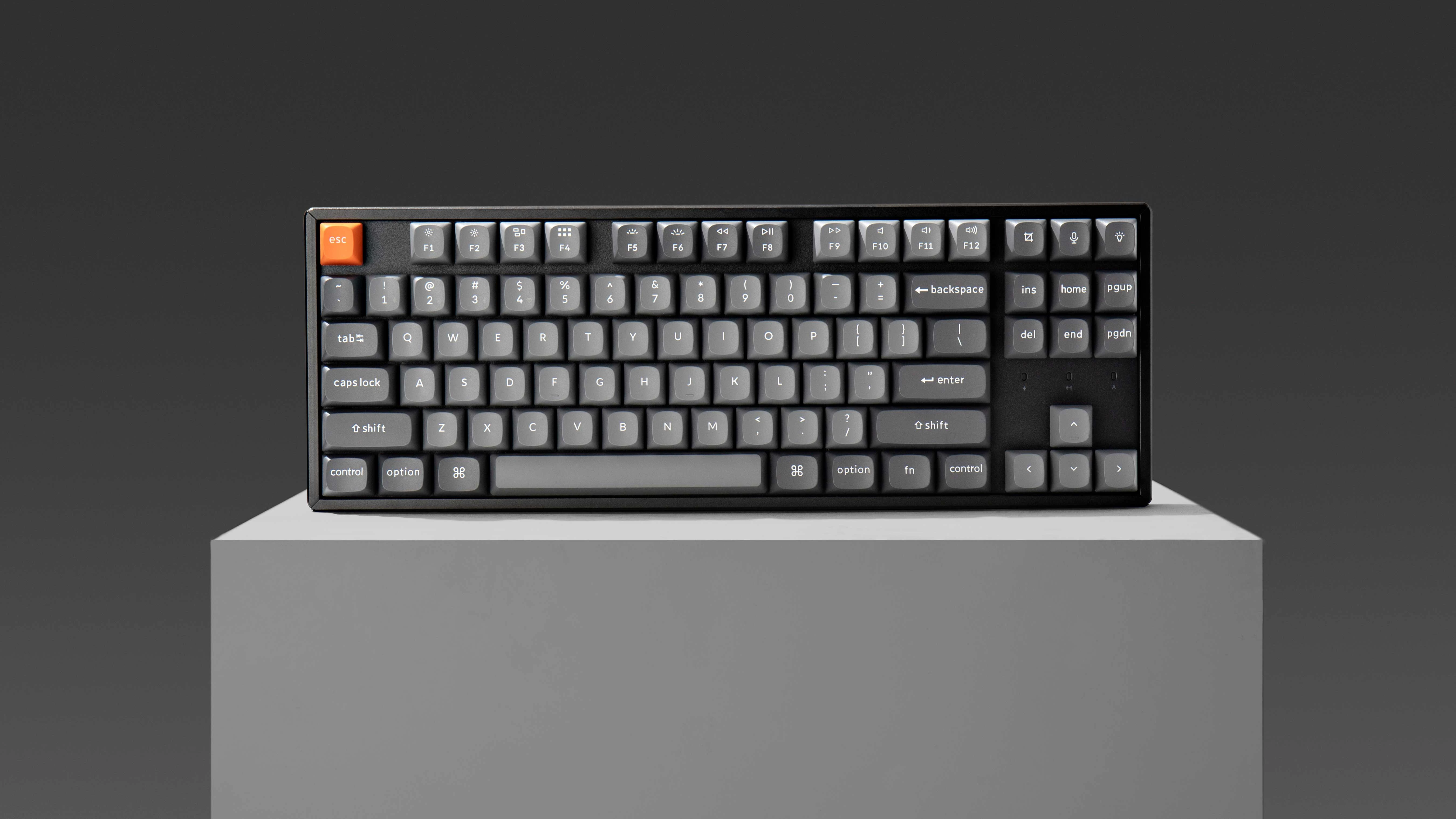 Klaviatūra Keychron K8 Max (Juoda) aprašymas - Prekės nuotrauka