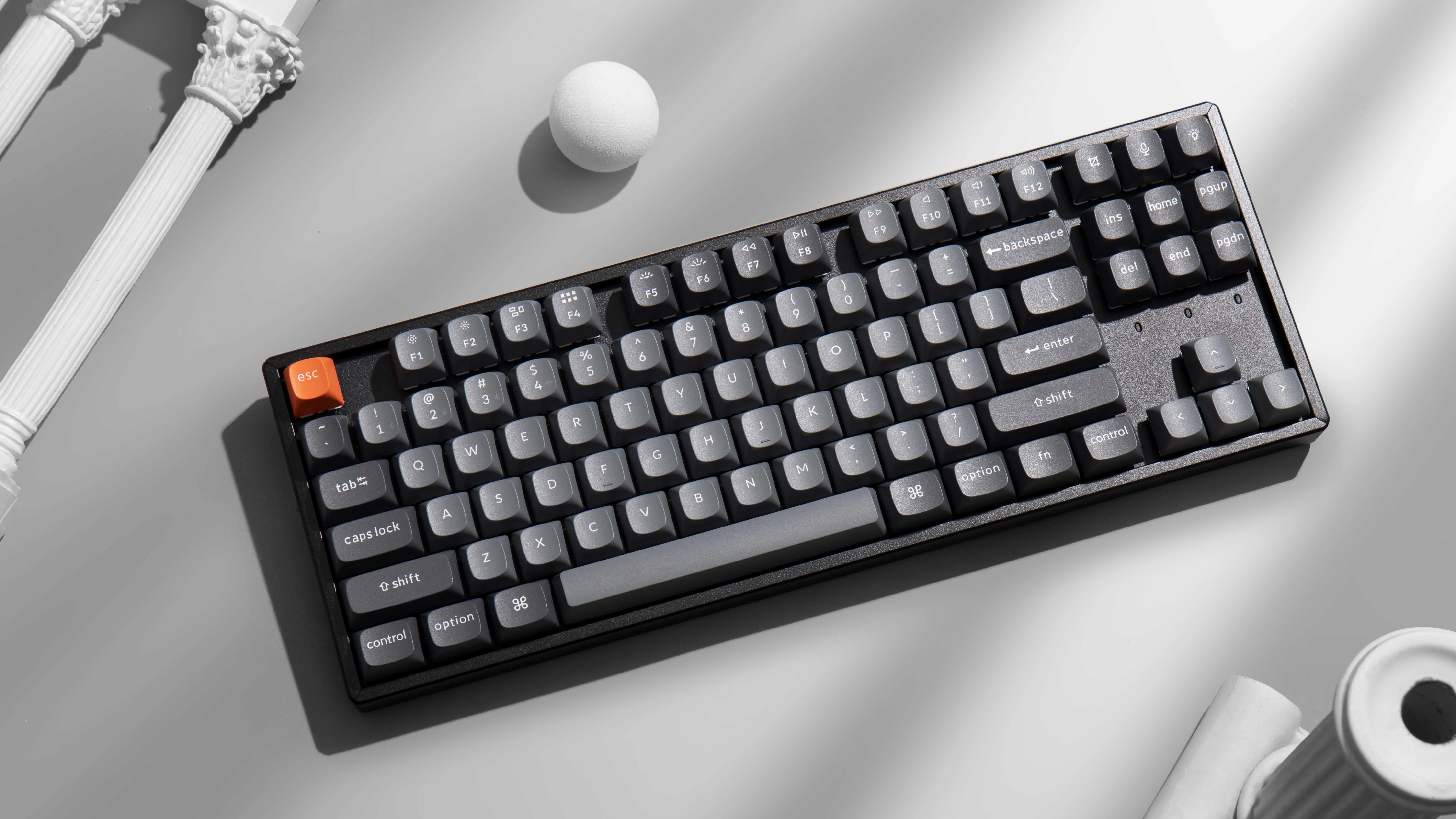 Klaviatūra Keychron K8 Max (Juoda) aprašymas - Prekės nuotrauka