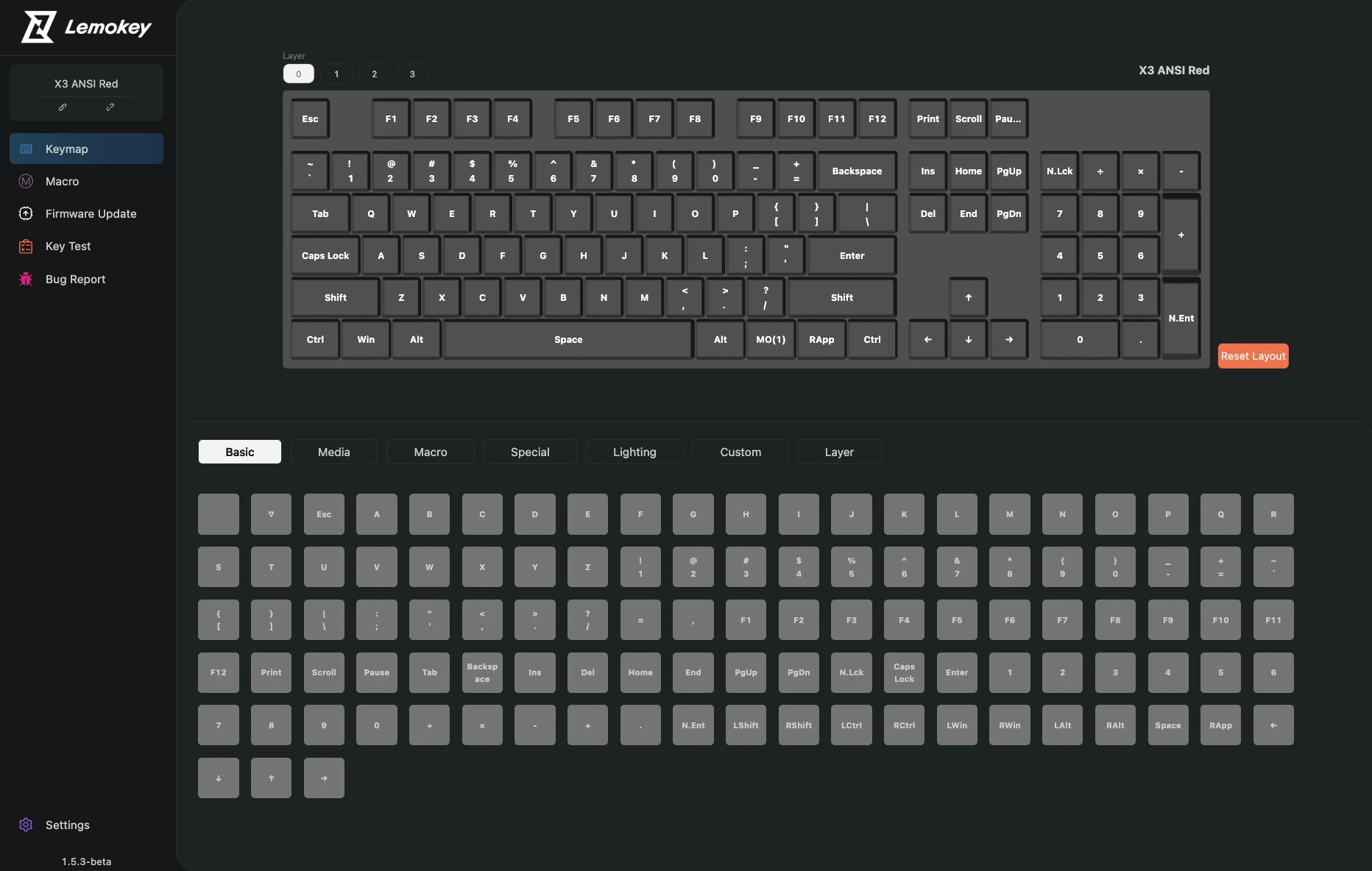 Klaviatūra Keychron Lemokey X6 QMK (Juoda) aprašymas - Prekės nuotrauka
