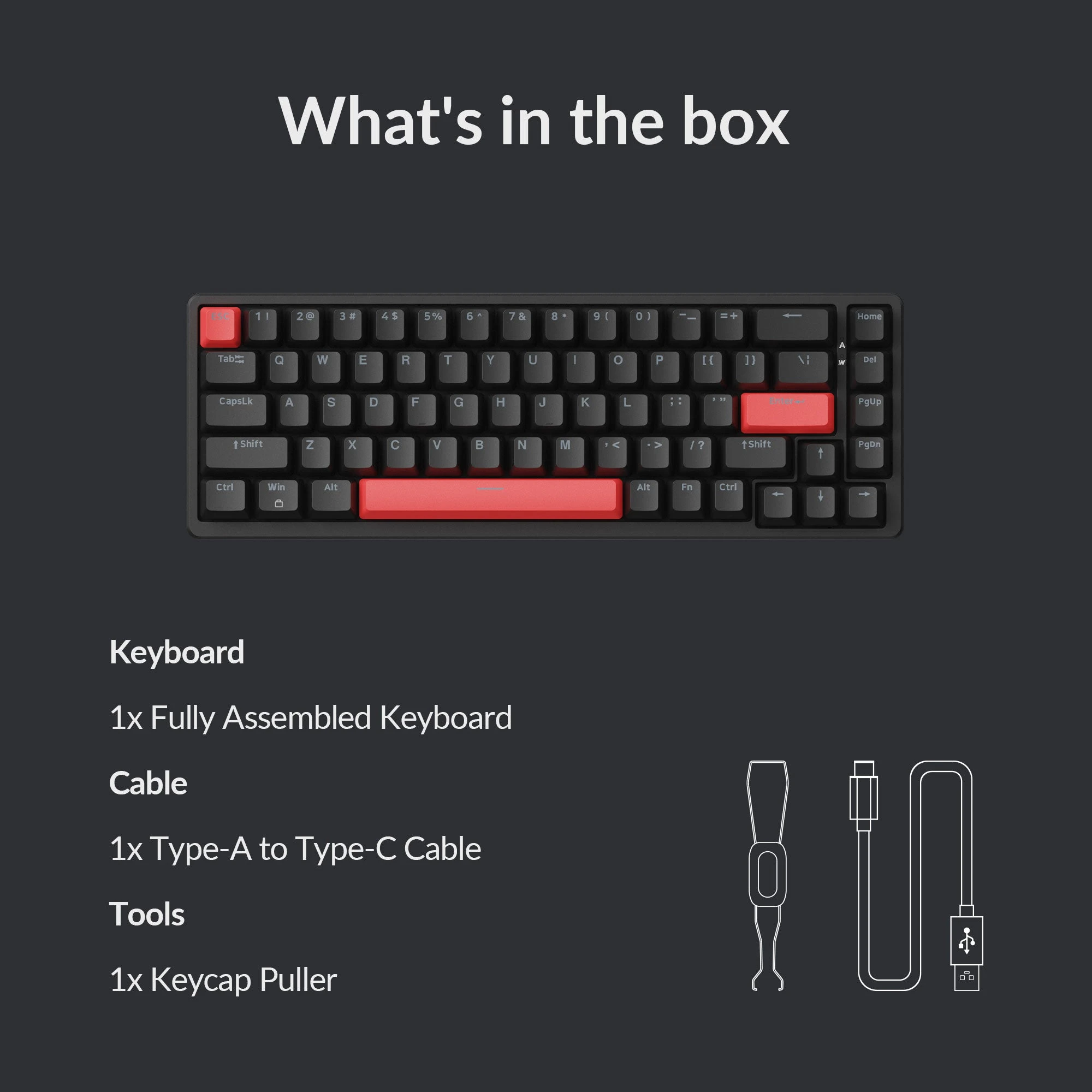 Klaviatūra Keychron Lemokey X6 QMK (Juoda) aprašymas - Prekės nuotrauka