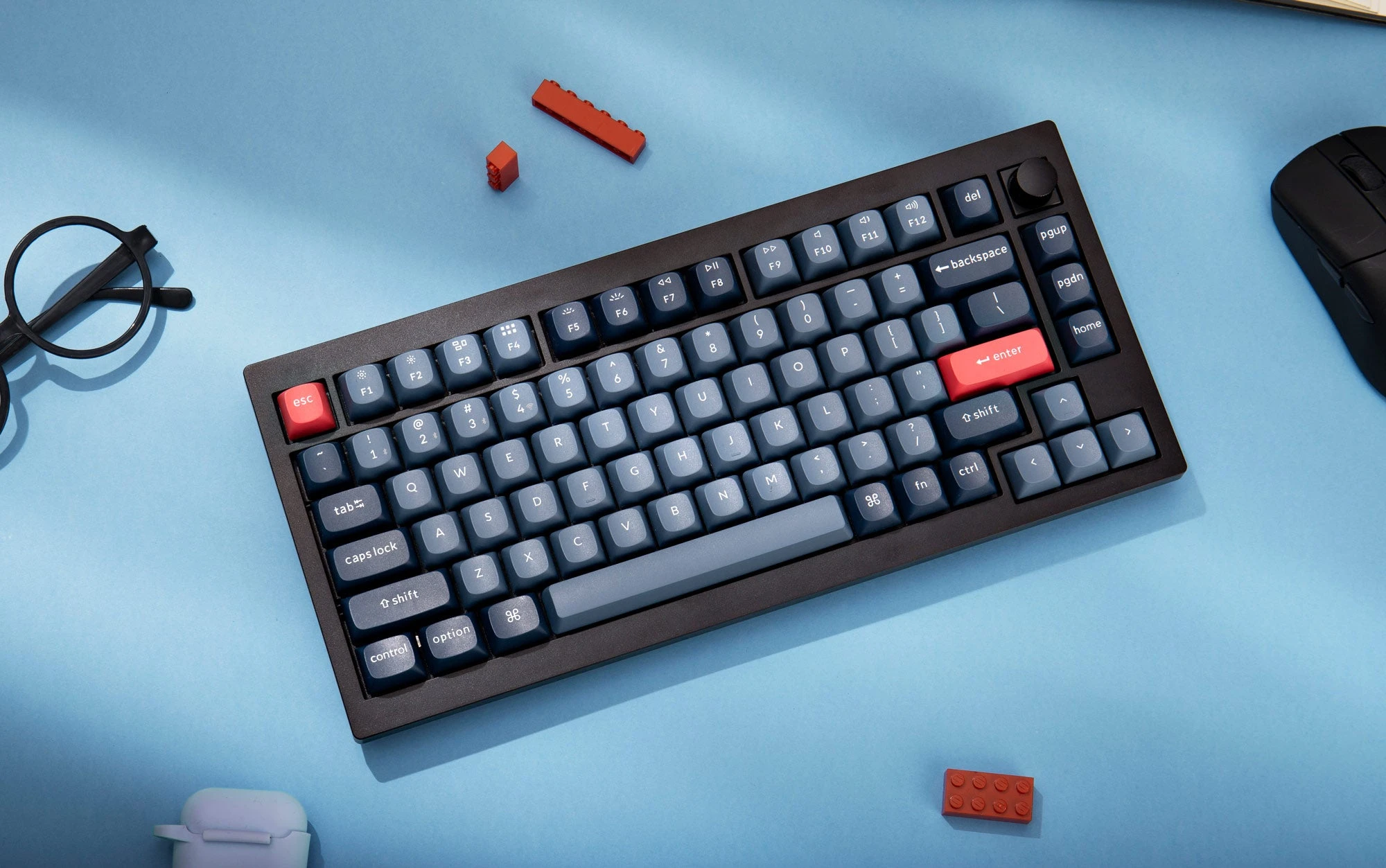 Klaviatūra Keychron V1 Max (Carbon Juodas) aprašymas - Prekės nuotrauka