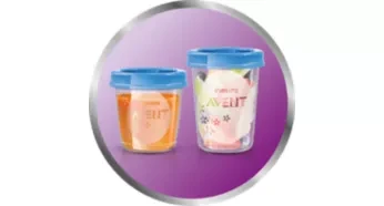 Philips Food Storage Cup Avent SCF721/20 Mėlyna aprašymas - Prekės nuotrauka