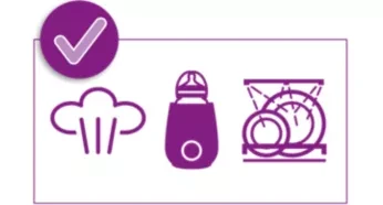 Philips Food Storage Cup Avent SCF721/20 Mėlyna aprašymas - Prekės nuotrauka