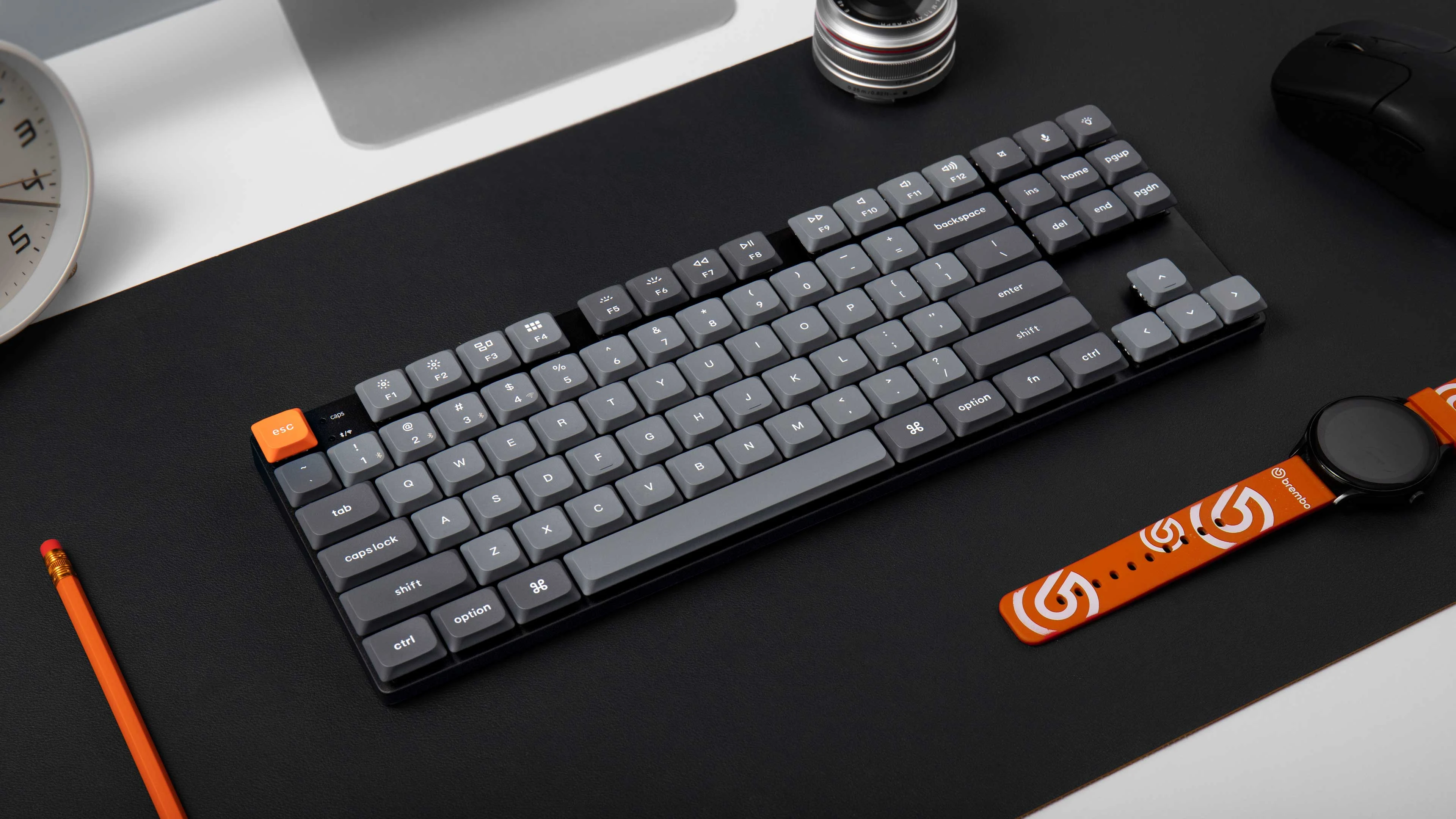 Žemo Profilio Klaviatūra Keychron K1 Max (Juoda) aprašymas - Prekės nuotrauka
