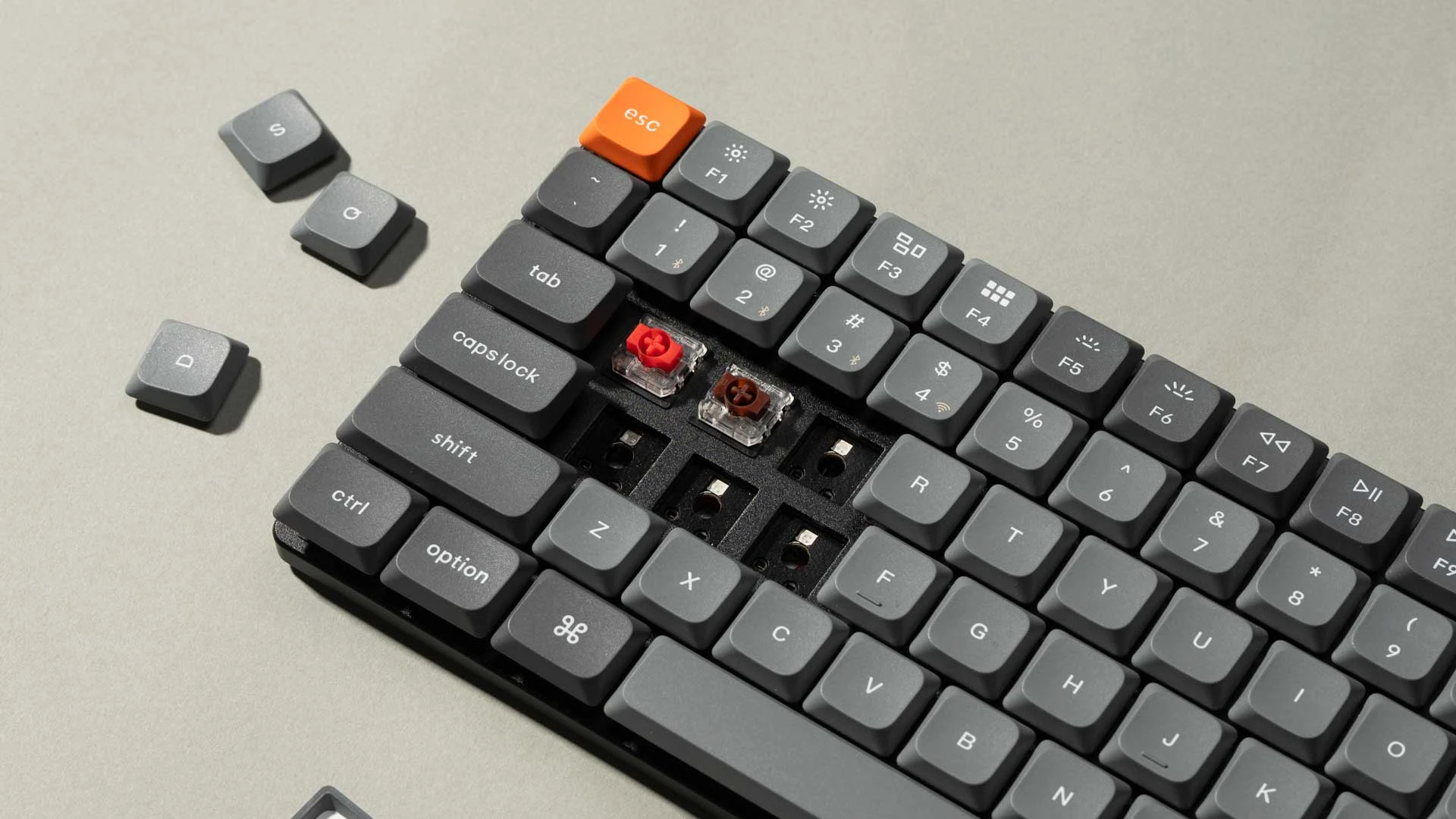 Žemo Profilio Klaviatūra Keychron K3 Max (Juoda) aprašymas - Prekės nuotrauka