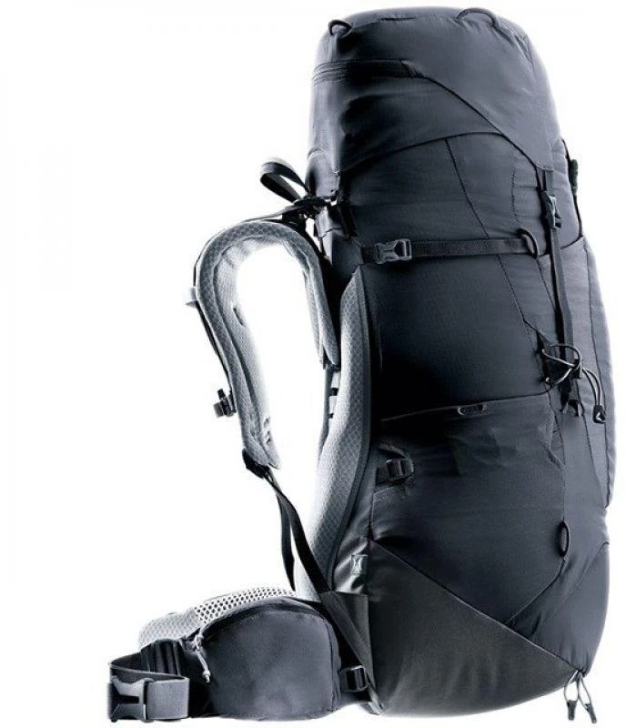 Deuter Aircontact Lite 45+10 SL moteriška žygio kuprinė Juodas