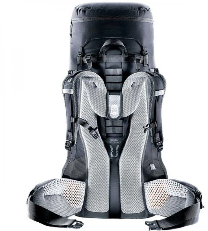 Deuter Aircontact Lite 45+10 SL moteriška žygio kuprinė Juodas
