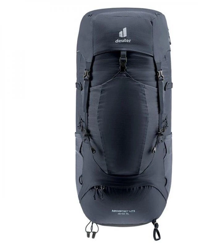Deuter Aircontact Lite 45+10 SL moteriška žygio kuprinė Juodas