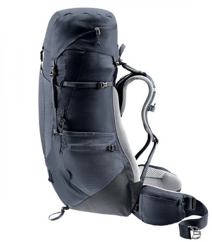 Deuter Aircontact Lite 45+10 SL moteriška žygio kuprinė Juodas