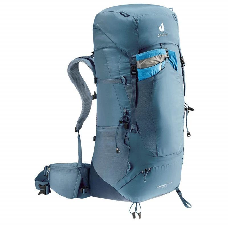 Kuprinė Deuter Aircontact Lite 50+10 - Tamsiai mėlyna