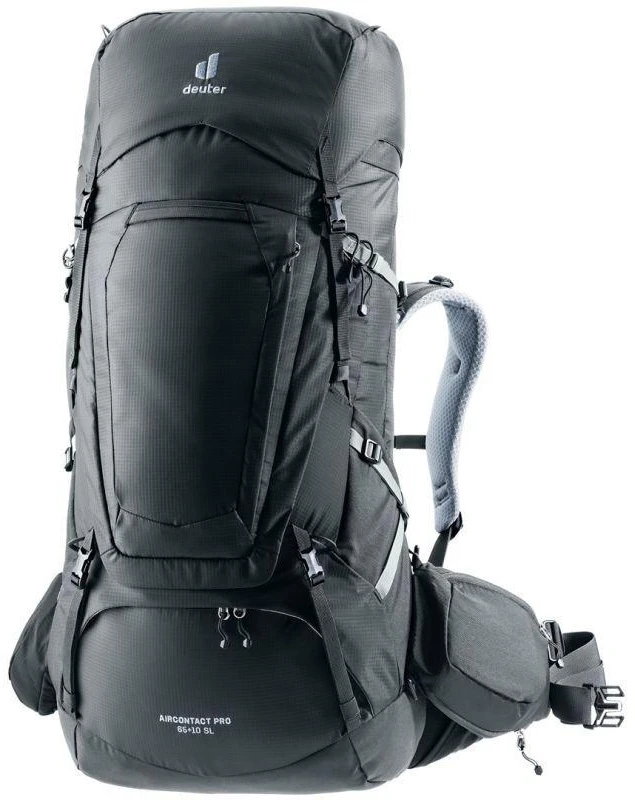 Deuter Aircontact Pro 65+10 SL moteriška žygio kuprinė grafito spalvos