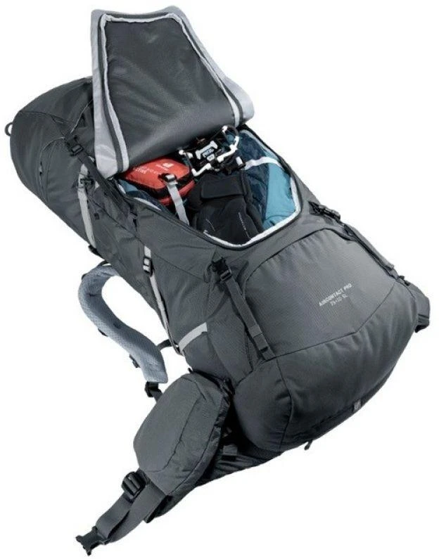 Deuter Aircontact Pro 75+10 SL moteriška žygio kuprinė, grafito spalvos