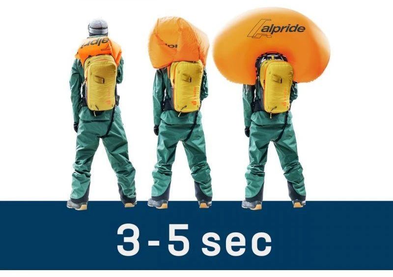 Kuprinė - Deuter Alproof Lite 22L Turmeric/Juodas
