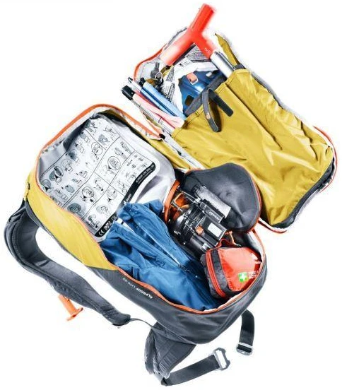 Kuprinė - Deuter Alproof Lite 22L Turmeric/Juodas