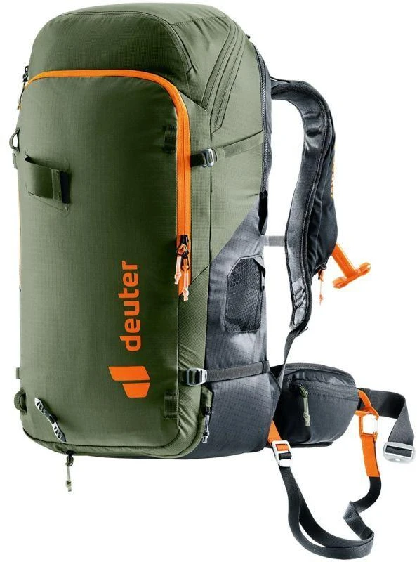 Deuter Alproof Tour 38+5 - khaki/juodas - avalanche rucksack