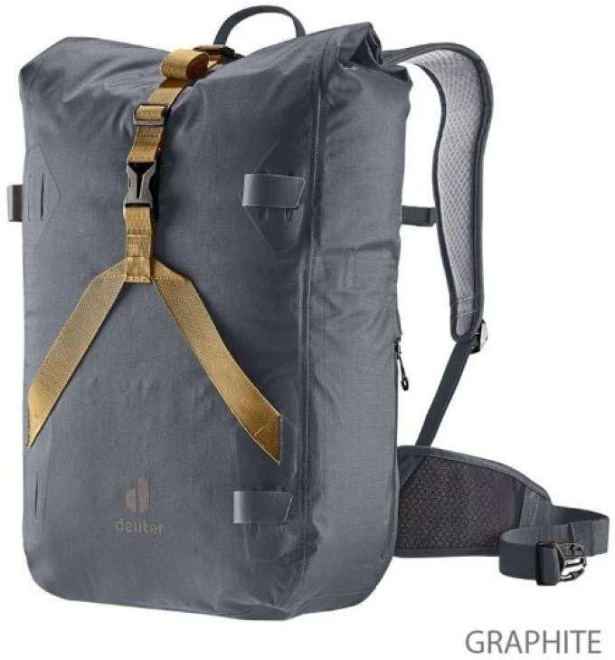 Dviračio kuprinė - Deuter Amager 25+5 grafito spalvos