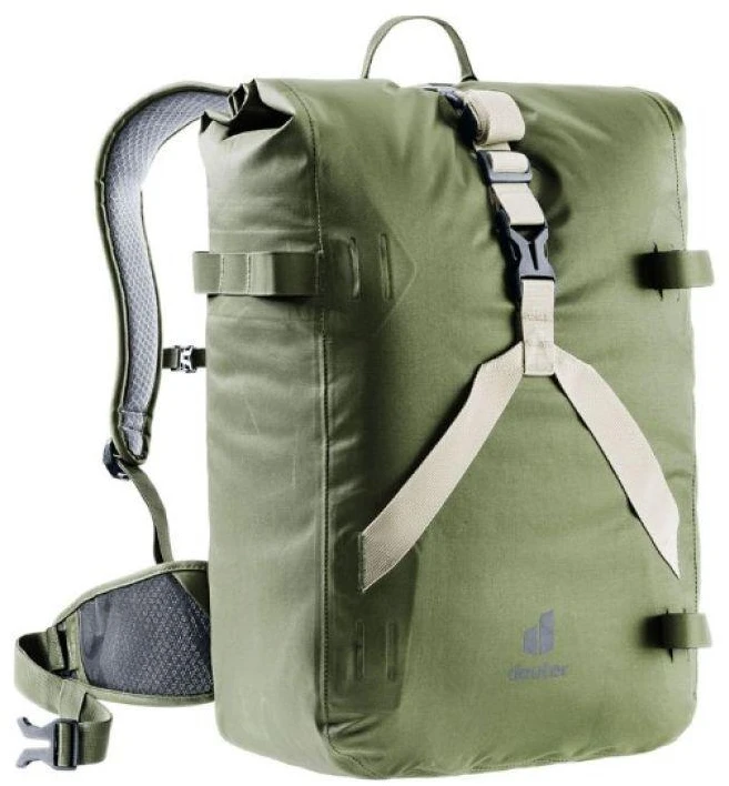 Dviračio kuprinė - Deuter Amager 25+5 grafito spalvos