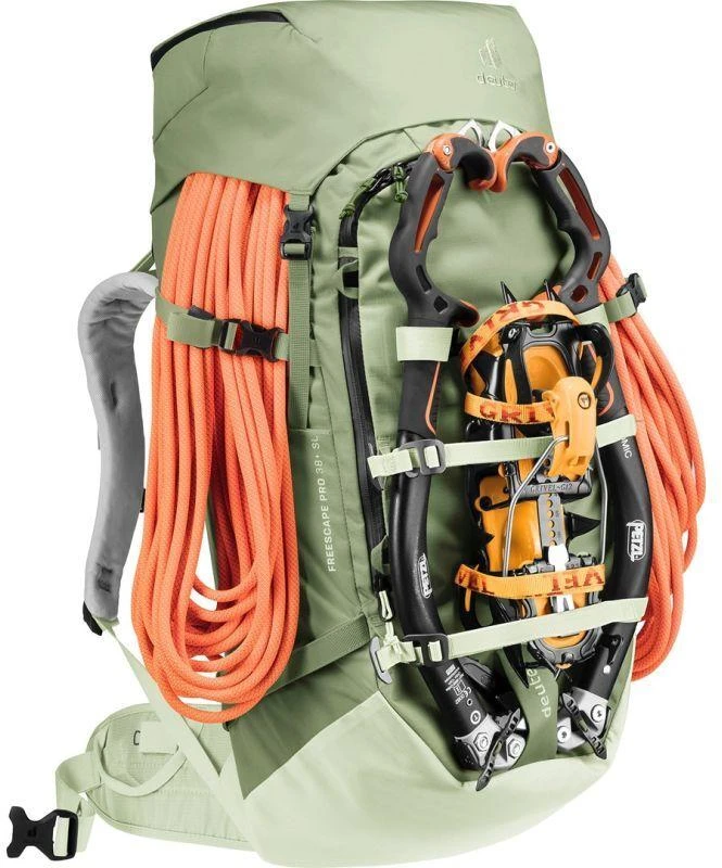 Deuter Freescape Pro 38+ SL kuprinė sportinė kuprinė žalia poliamidas, ripstop audinys
