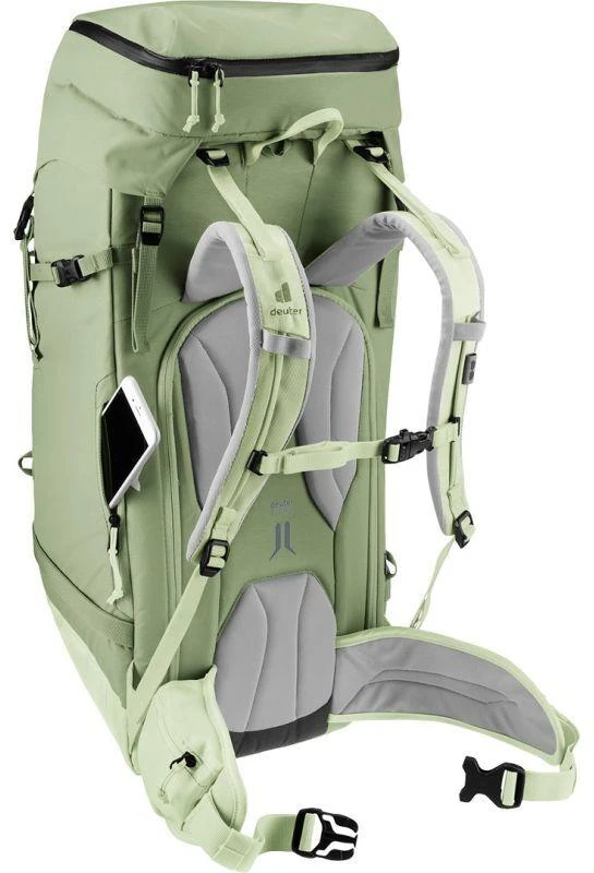 Deuter Freescape Pro 38+ SL kuprinė sportinė kuprinė žalia poliamidas, ripstop audinys