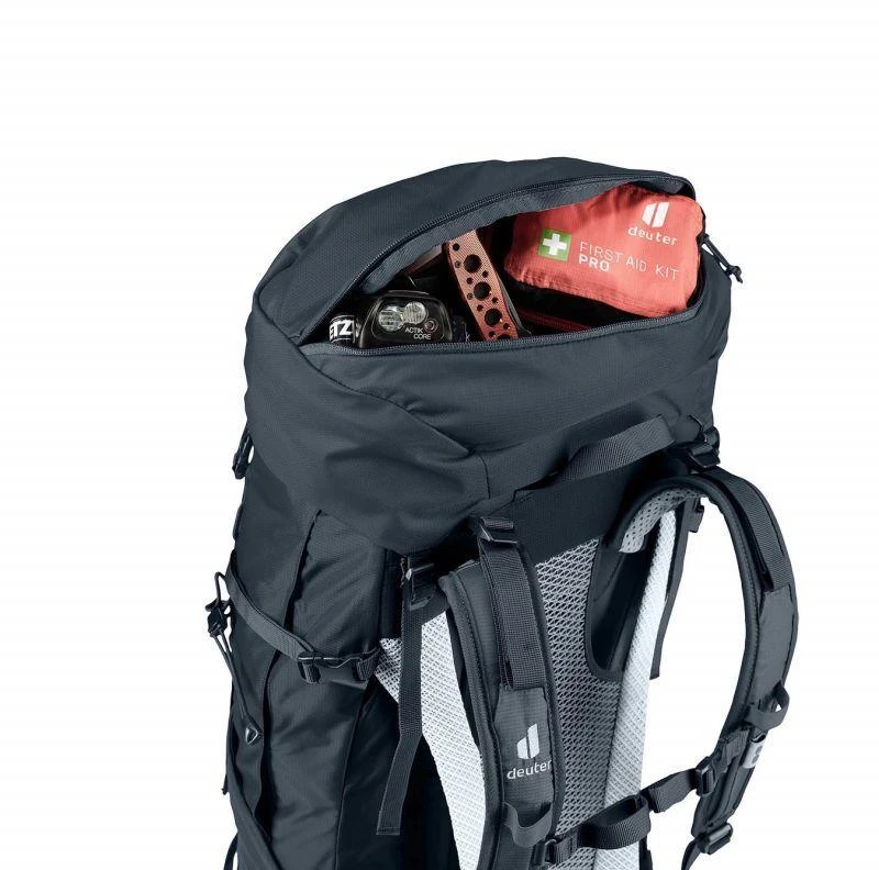 Turistinė kuprinė Deuter Futura Air Trek 45 +10 SL - Juoda