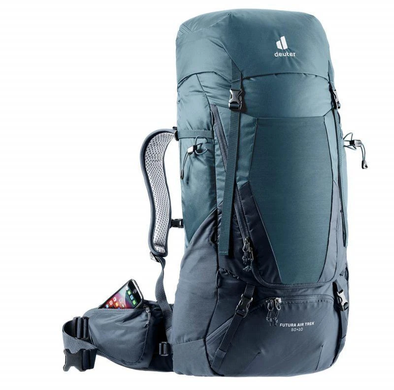 Turistinė kuprinė Deuter Futura Air Trek 50+10 - Tamsiai mėlyna
