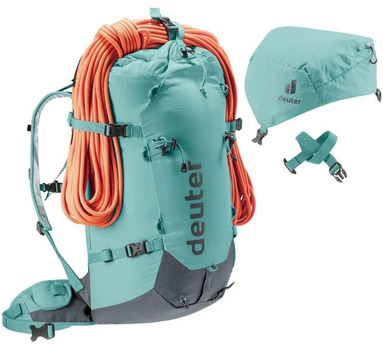 Kuprinė Deuter Gravity Expedition 45+ SL - Šviesiai žalia