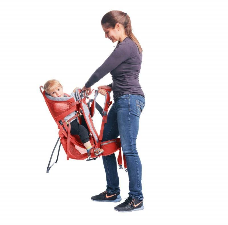 Deuter Kid Comfort Active SL Kuprinė kūdikiui Poliamido Raudona