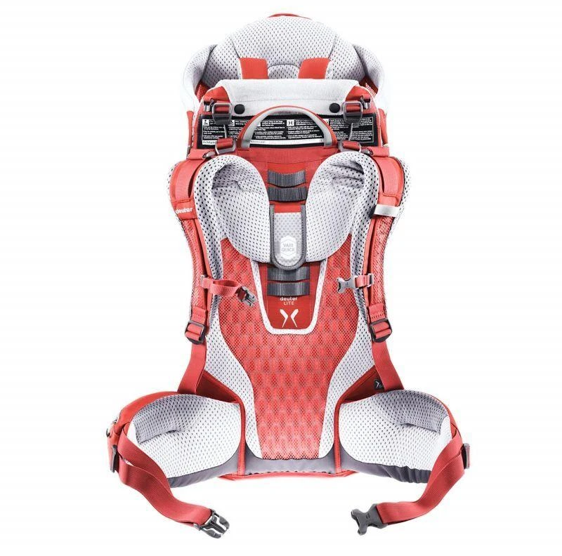 Deuter Kid Comfort Active SL Kuprinė kūdikiui Poliamido Raudona