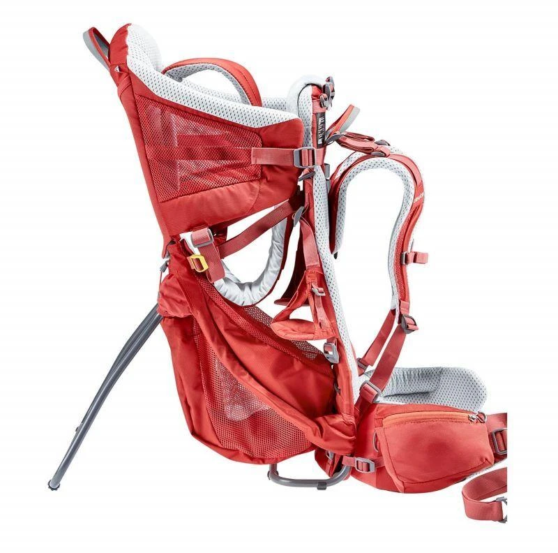 Deuter Kid Comfort Active SL Kuprinė kūdikiui Poliamido Raudona