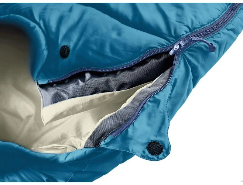 Deuter Little Star vaikiškas miegmaišis (95–130 cm) – bangos/kaulo spalvos