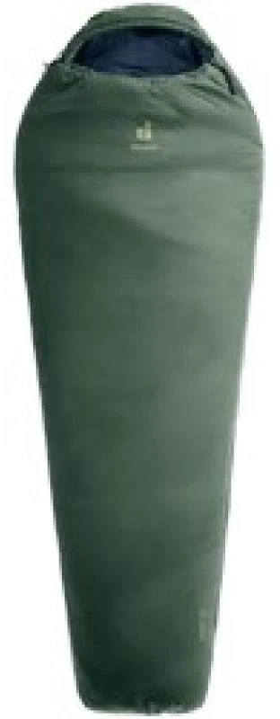 Deuter Orbit EL +5C/41F suaugusiųjų mumijos formos miegmaišis, medžiaga: polietersulfonas (PES), „Ripstop“, žalia spalva