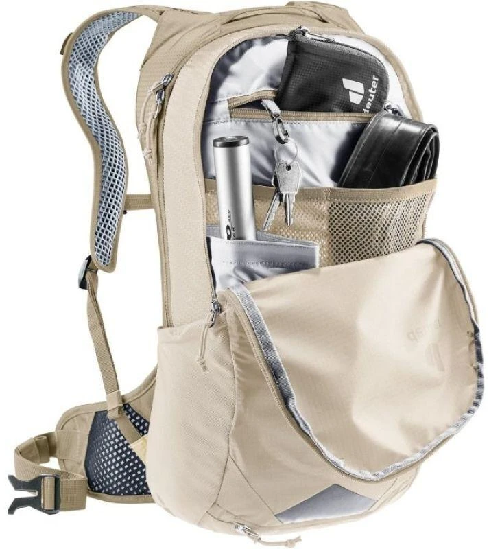 Dviračio kuprinė - Deuter Race Air 10 (aliuminio/pilkos spalvos)