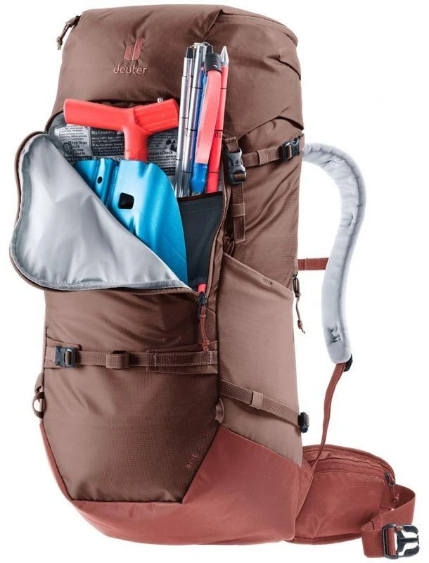 Moteriška kuprinė Deuter Rise 32+ SL - razinų/kaspijos spalvos