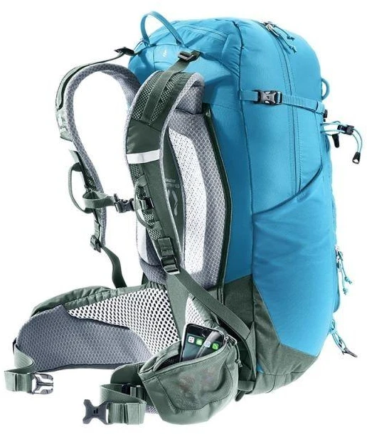 Žygio kuprinė Deuter Trail Pro 33, bangos-gebenės spalvos
