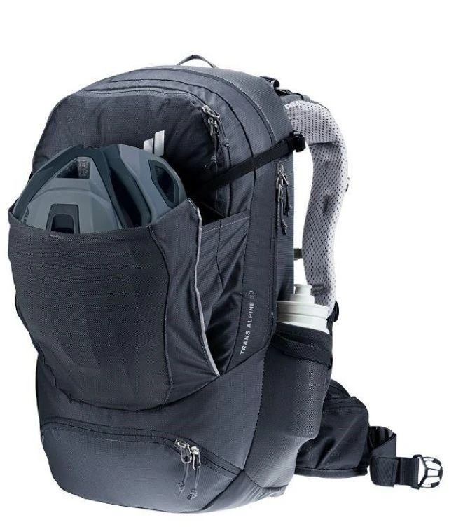 Kuprinė dviratininkams Deuter Trans Alpine 30 - Juoda