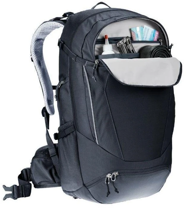 Kuprinė dviratininkams Deuter Trans Alpine 30 - Juoda