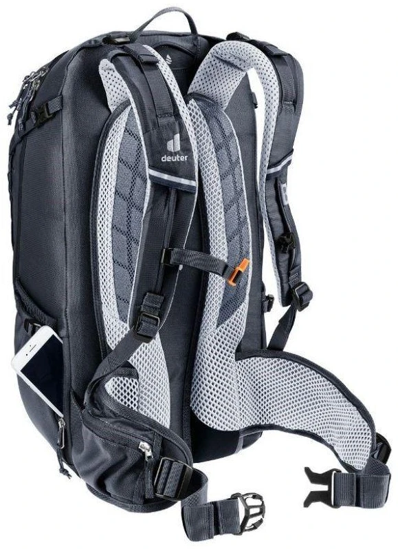 Kuprinė dviratininkams Deuter Trans Alpine 30 - Juoda