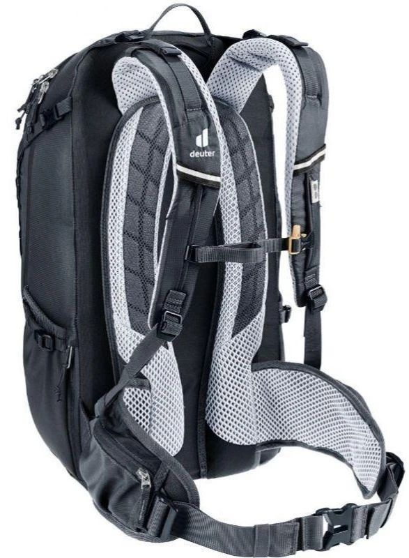 Kuprinė dviratininkams Deuter Trans Alpine 30 - Juoda
