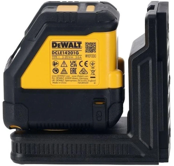 DeWALT DCLE14201RB-XJ lazerinis gulsčiukas Vienodo lygmens gulsčiukas 30 m