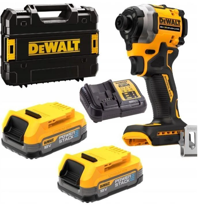 Smūginis suktuvas DeWalt DCF860E2T-QW; 18 V; 2x1,7 Ah akum.