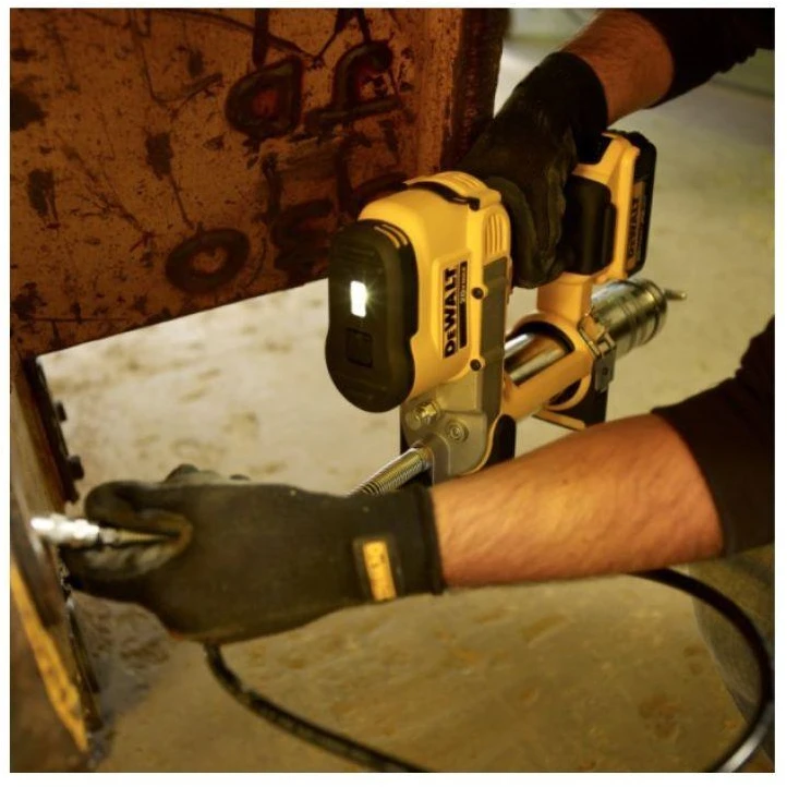 Akumuliatorinis tepalo švirkštas DeWalt DCGG571M1-QW; 18 V; 1x4,0 Ah akum.