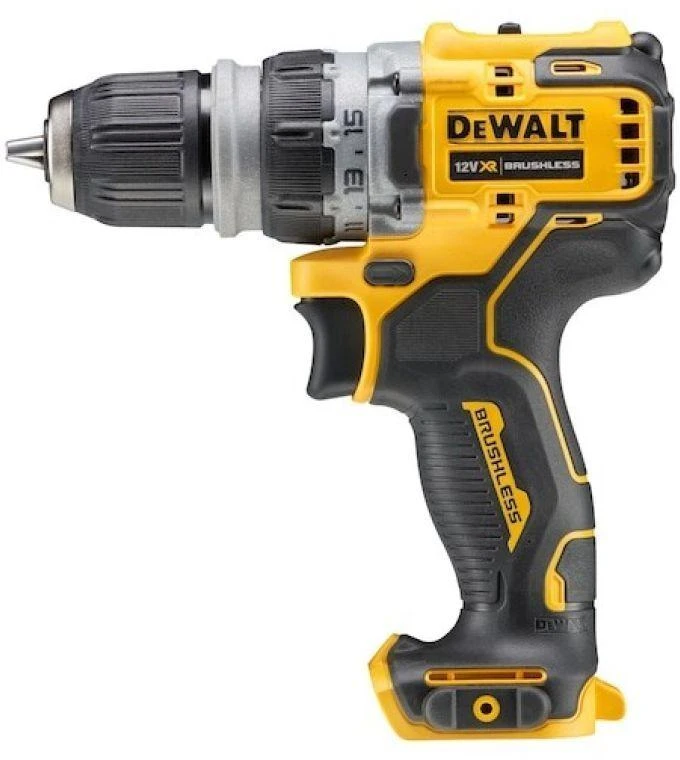 Suktuvas-gręžtuvas DeWalt DCD703NT-XJ; 12 V (be akumuliatoriaus ir pakrovėjo)
