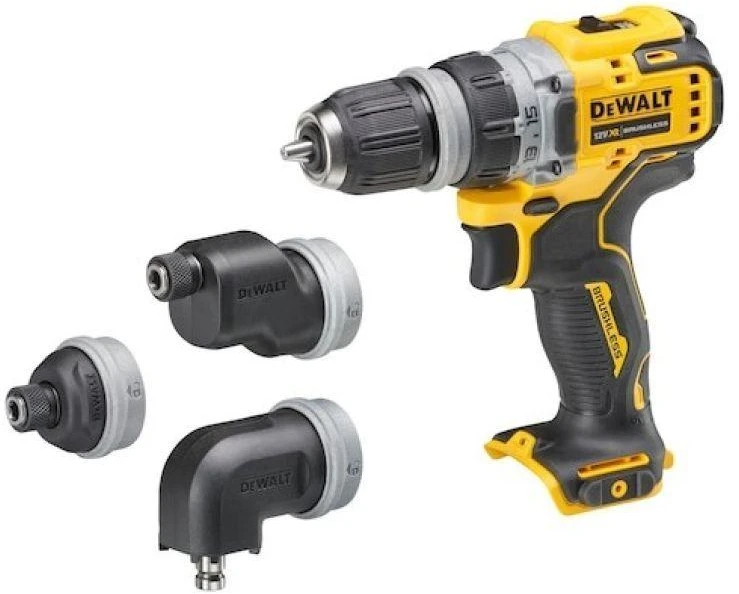 Suktuvas-gręžtuvas DeWalt DCD703NT-XJ; 12 V (be akumuliatoriaus ir pakrovėjo)