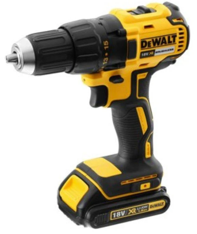 Grąžtas Smūginis suktuvas-gręžtuvas DeWalt DCD778D2T-QW; 18 V; 2x2,0 Ah akum.